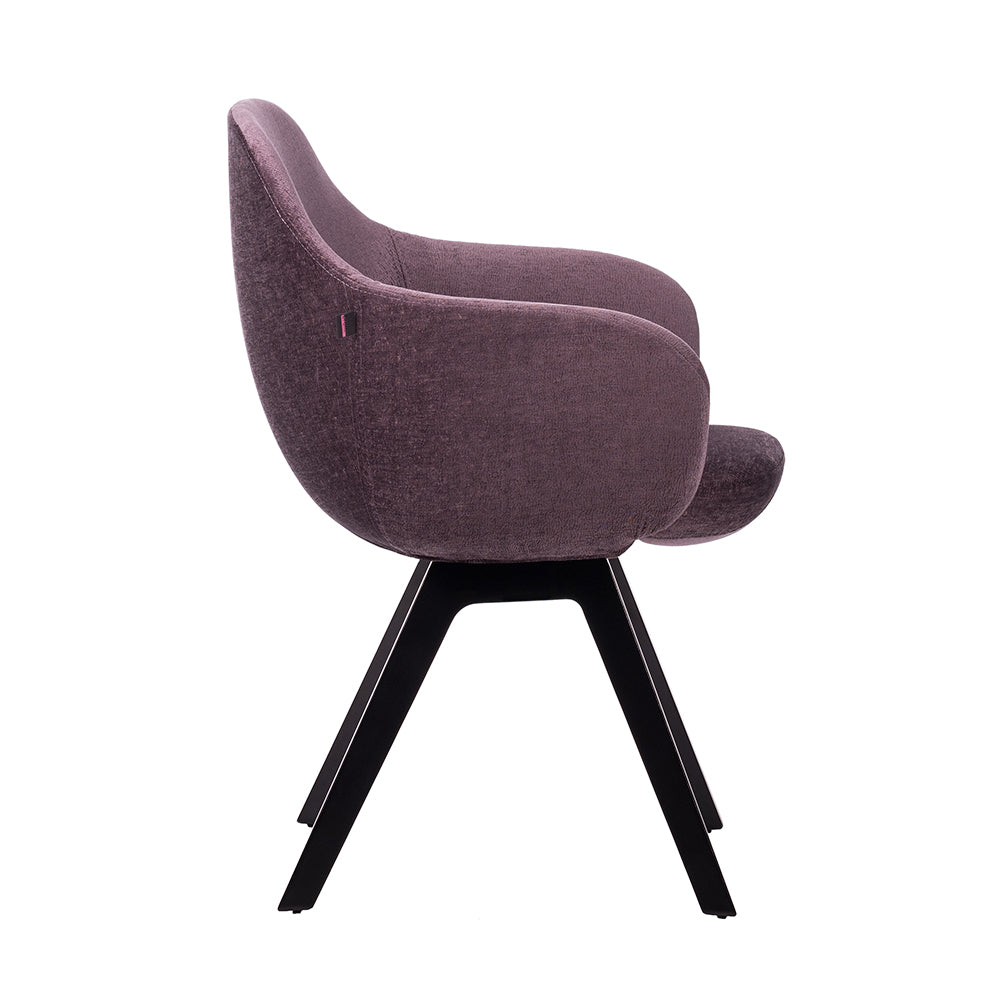 Sillón Kimbra Bratti Base de Madera