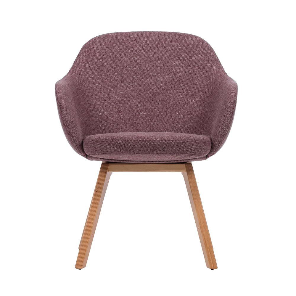 Sillón Kimbra Bratti Base de Madera