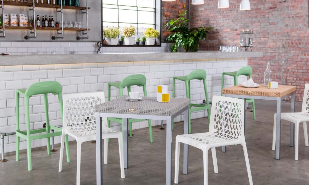 Silla para Cafetería Milan 7053 B Lagoon