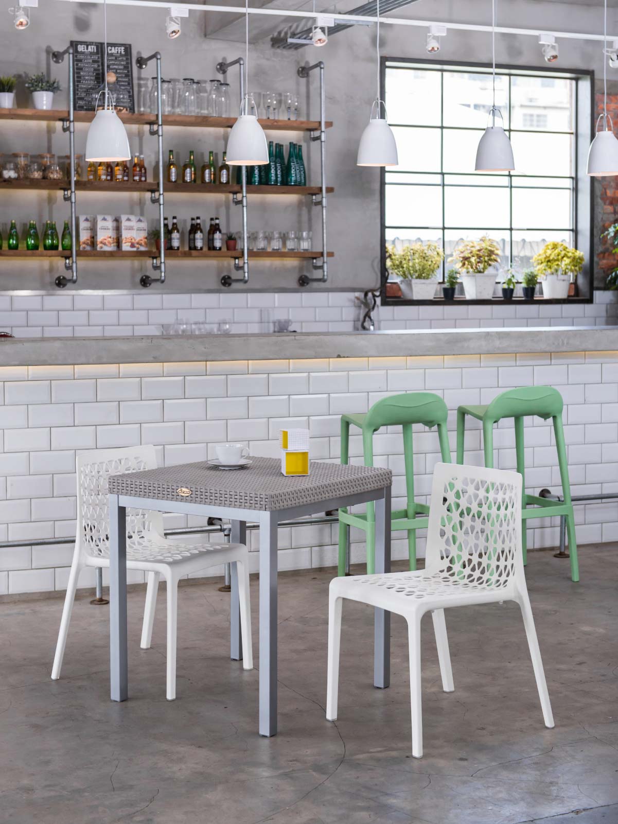 Silla para Cafetería Milan 7053 B Lagoon