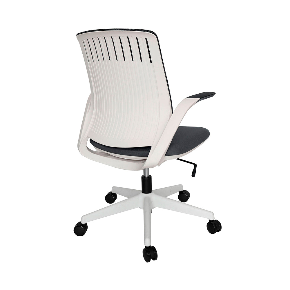 Silla Semi Ejecutiva Whale Blanca OHE-100 Offiho