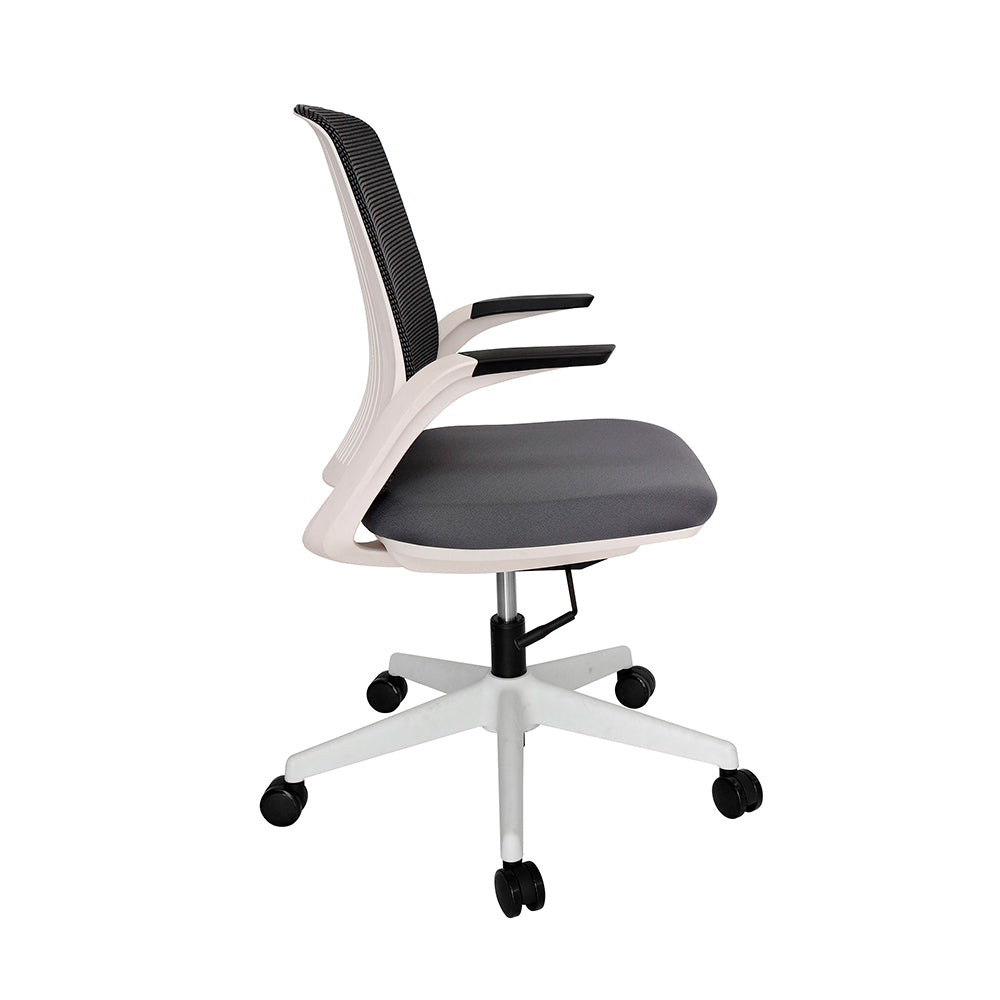 Silla Semi Ejecutiva Whale Blanca OHE-100 Offiho