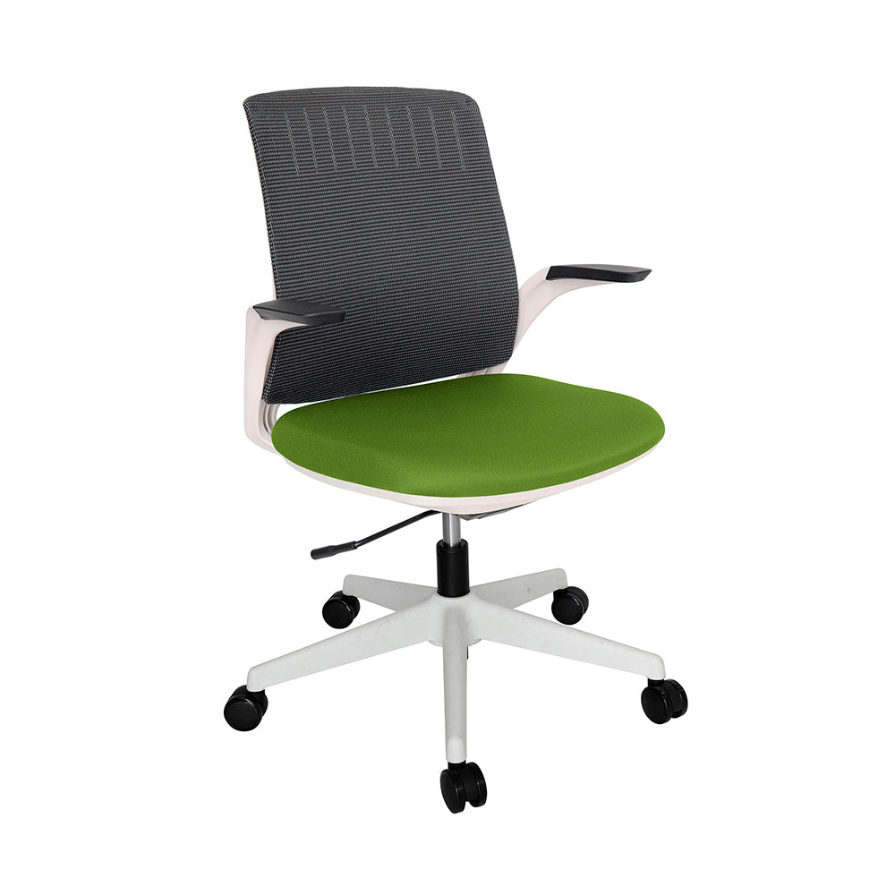 Silla Semi Ejecutiva Whale Blanca OHE-100 Offiho