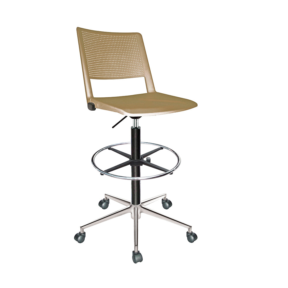 Silla Operativa OHS-86AL con Kit Cajero Cromado