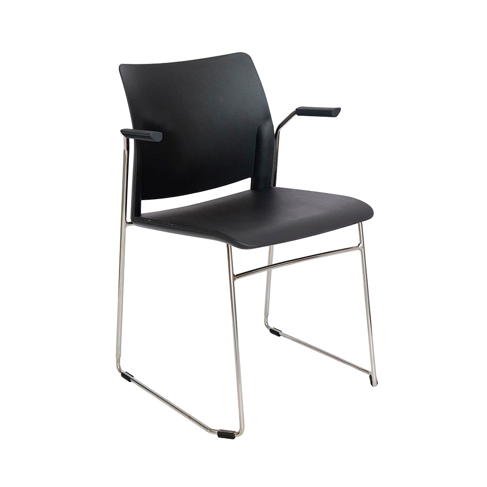 Silla de Visita Alpha con Brazos OHV-103 Offiho