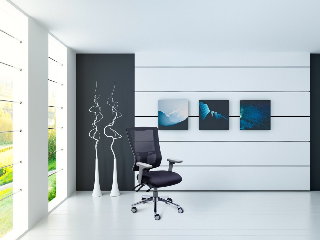 Silla ejecutiva quadra re-1360 requiez