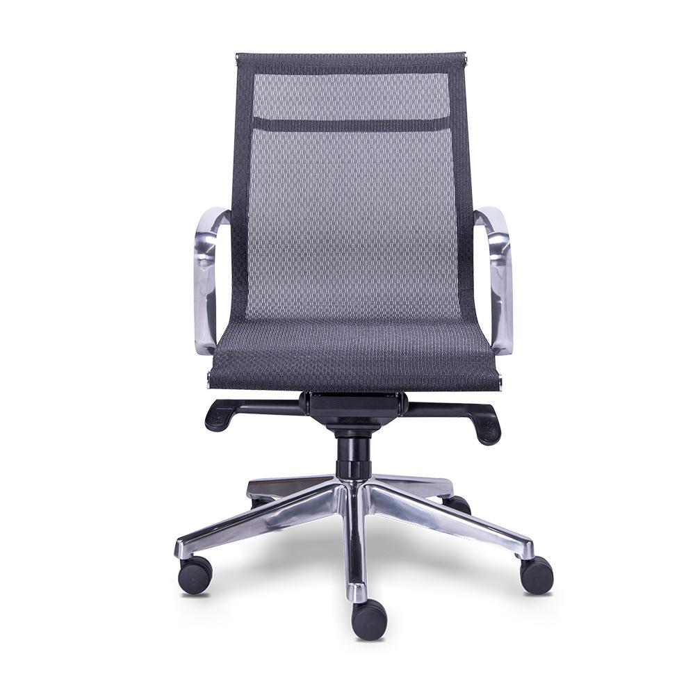 Sillón Semi Ejecutivo Retro con Respaldo Bajo RE-1761 Reqüiez