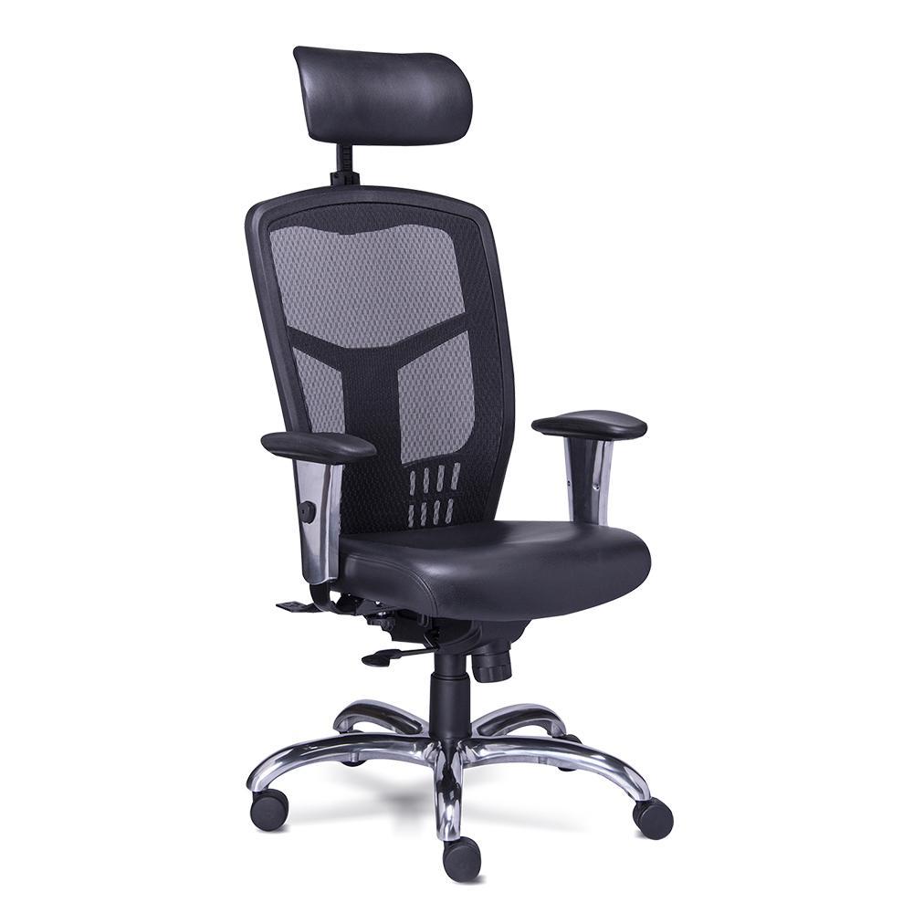Sillón Gerencial RP-4600 en Piel Reqüiez con Cabecera