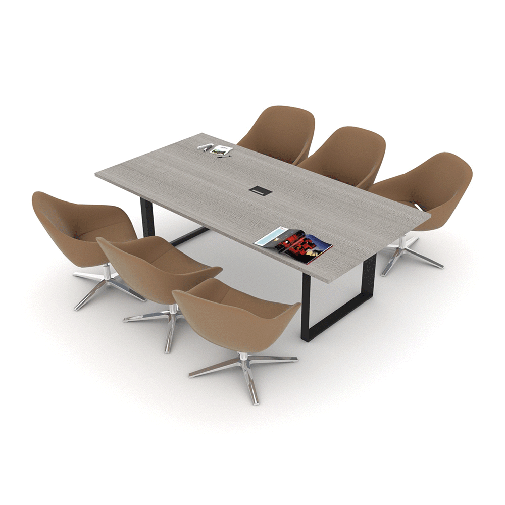 Mesa de Juntas Tech SQ/Black Techno