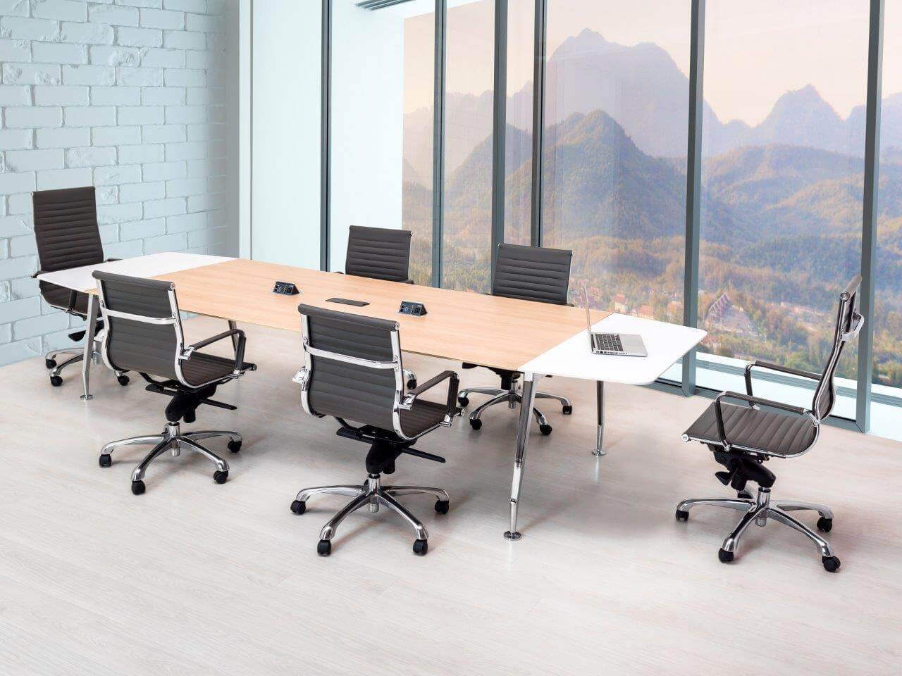 Mesa de juntas rectangular