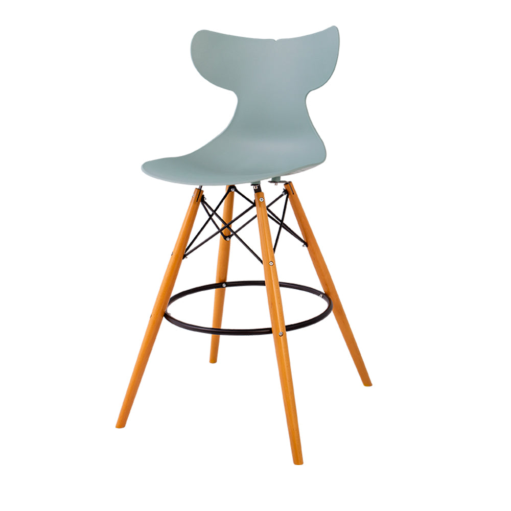 Banco Alto OHV-7065G Whale Barstool Lagoon