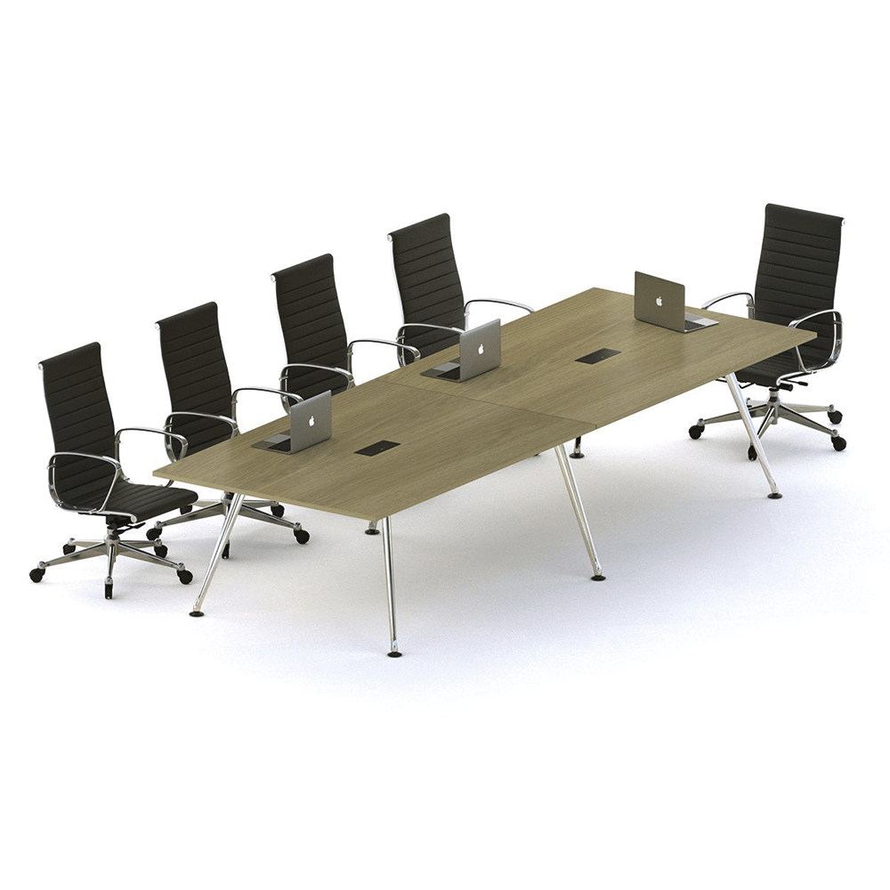 Mesa de Juntas Consejo Tech Z/Chrome o White Techno