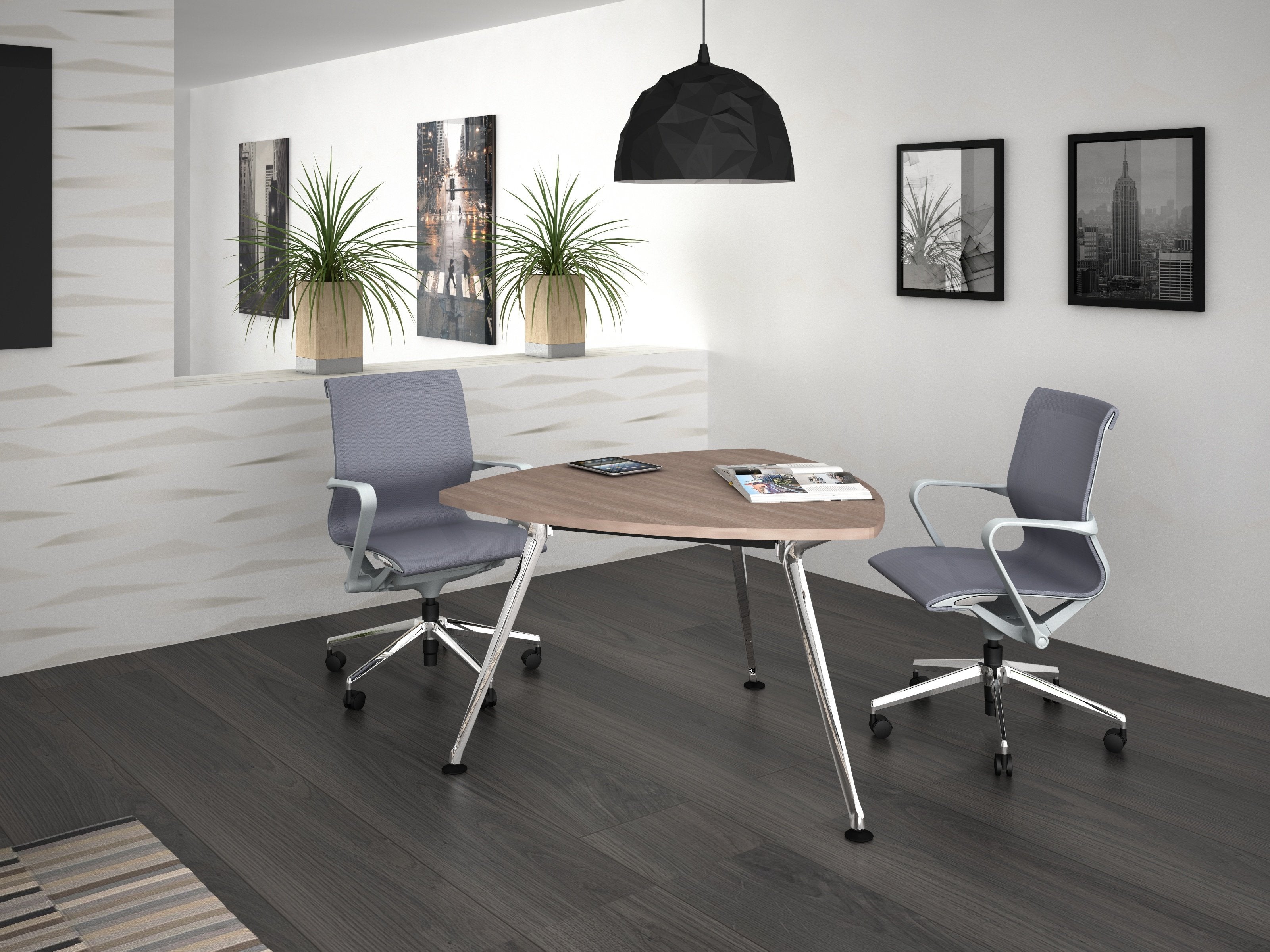 Mesa Triangular Tech Z/Chrome Techno