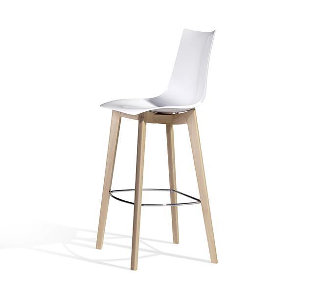 Banco alto zebra natural labenze