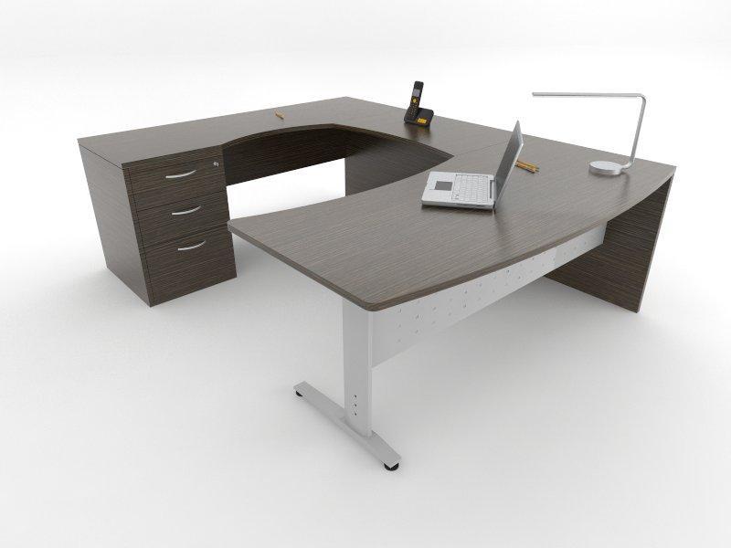Escritorio de dirección en u elite