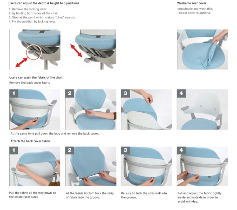 Silla RE-320 ZOE - KIDS Reqüiez