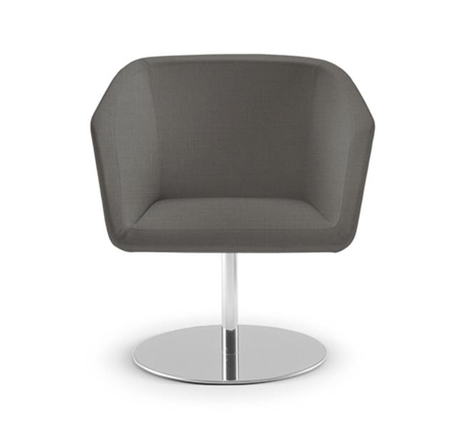 Sillón Meg Labenze Base Giratoria de Plato