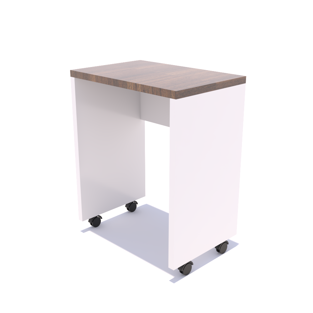 Mesa Multiusos Tipo Grapa con Rodajas