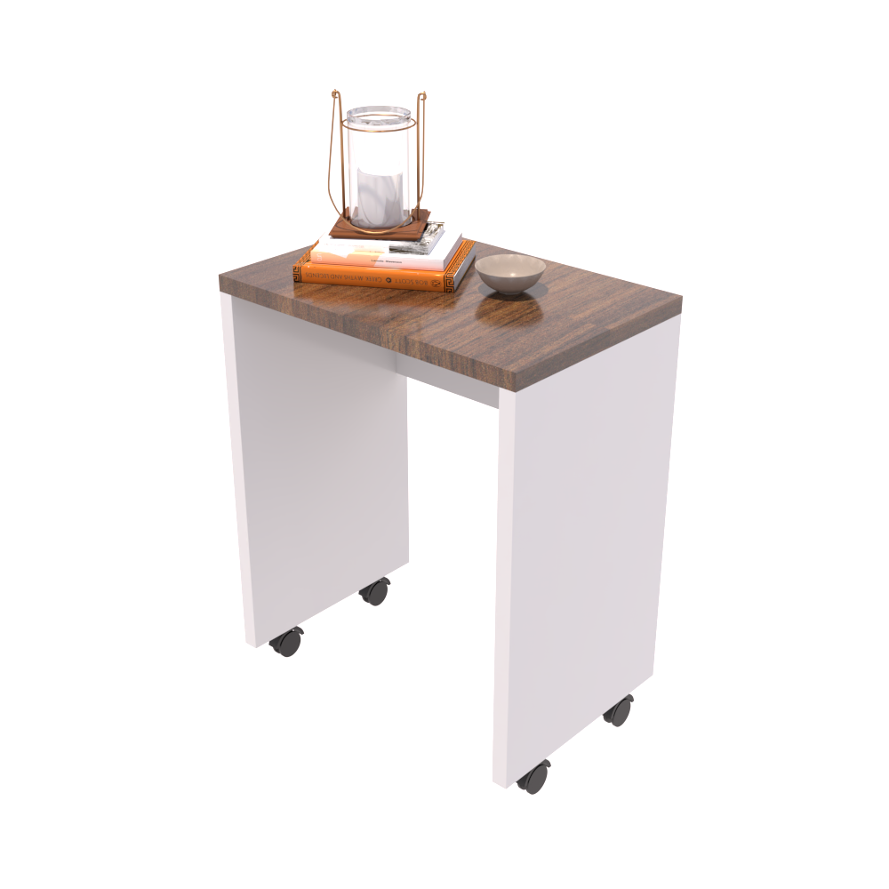 Mesa Multiusos Tipo Grapa con Rodajas