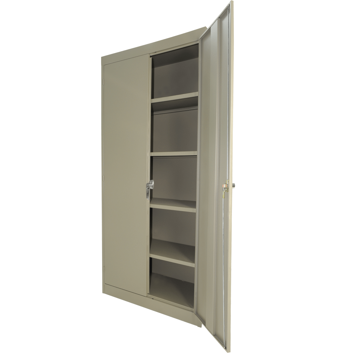 Gabinete metálico universal con entrepaños desmontables