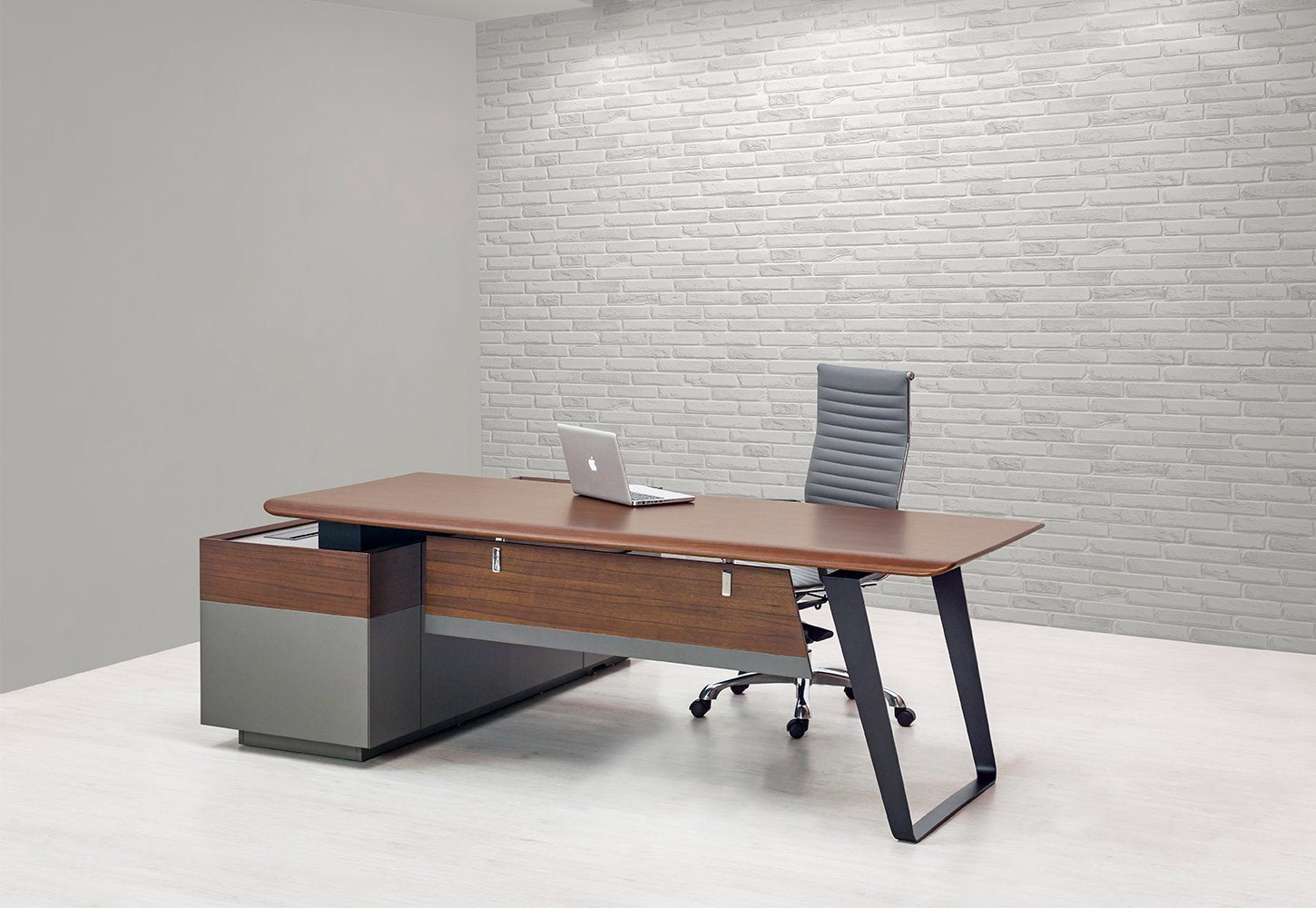 Escritorio para dirección de madera