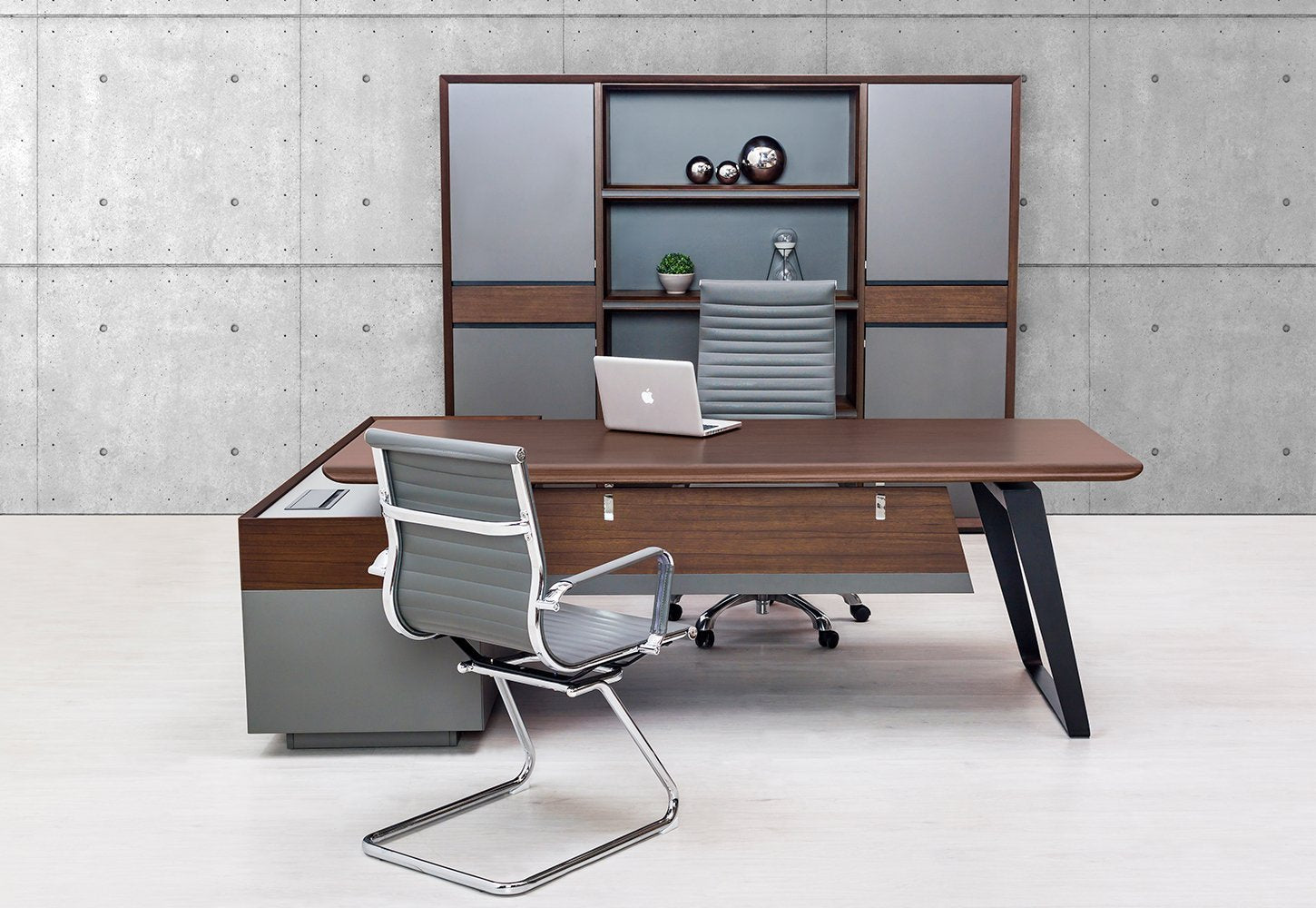 Escritorio para dirección de madera