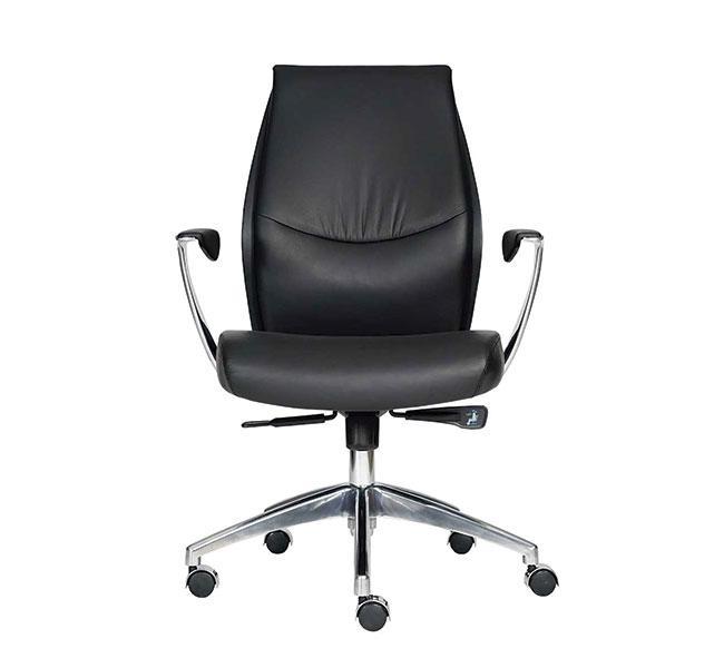 Silla presidente de respaldo bajo techno