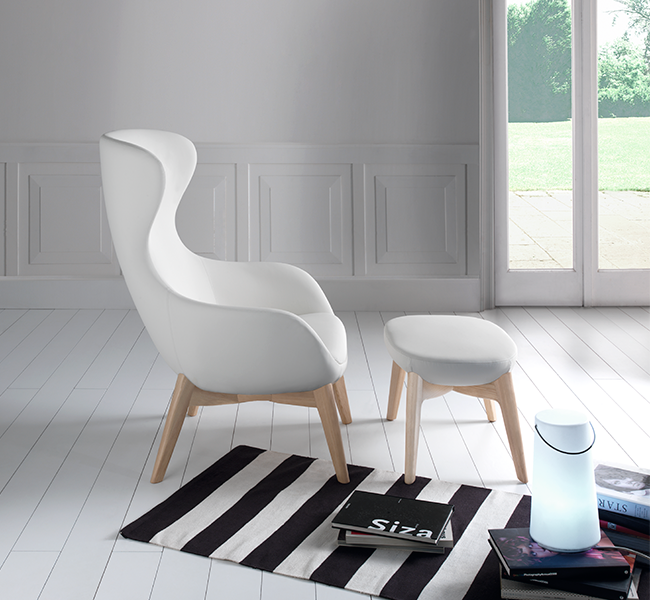 Sillón y Puf Queen Labenze