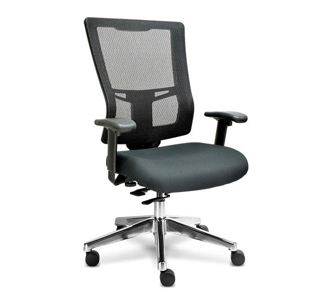 Sillón Ejecutivo Quadra Respaldo Alto Mesh Lisa RE-1390 Reqüiez
