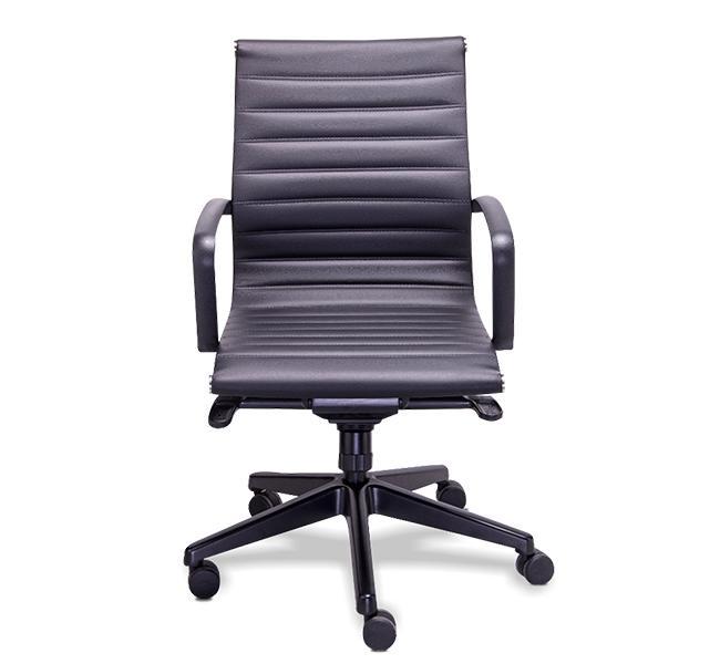 Sillón Semi Ejecutivo en Negro RE-1751N Reqüiez