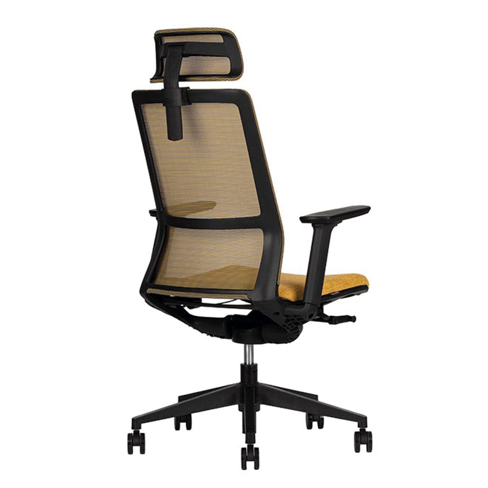 Silla Sense Respaldo Alto Black Techno