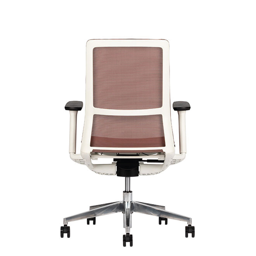 Silla Sense Respaldo Bajo White Techno