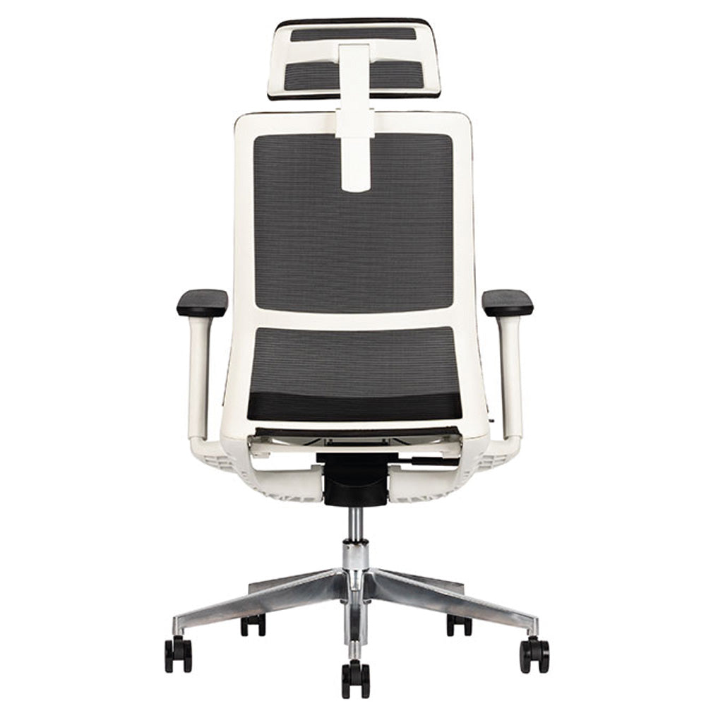 Silla Sense Respaldo Alto White Techno
