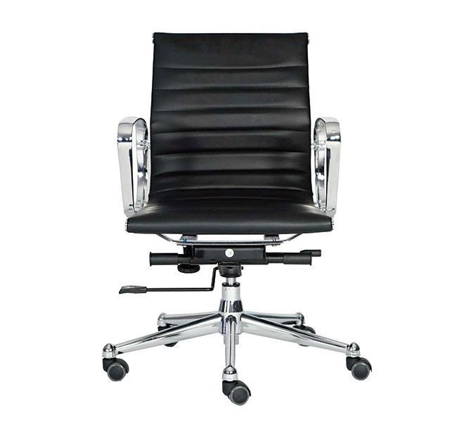 Silla Semi Ejecutiva de Respaldo Bajo Skin Techno