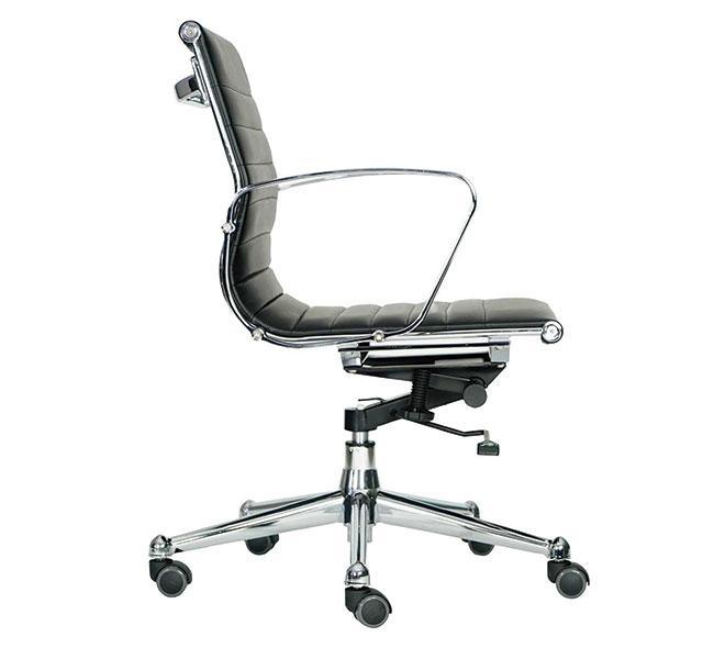 Silla Semi Ejecutiva de Respaldo Bajo Skin Techno