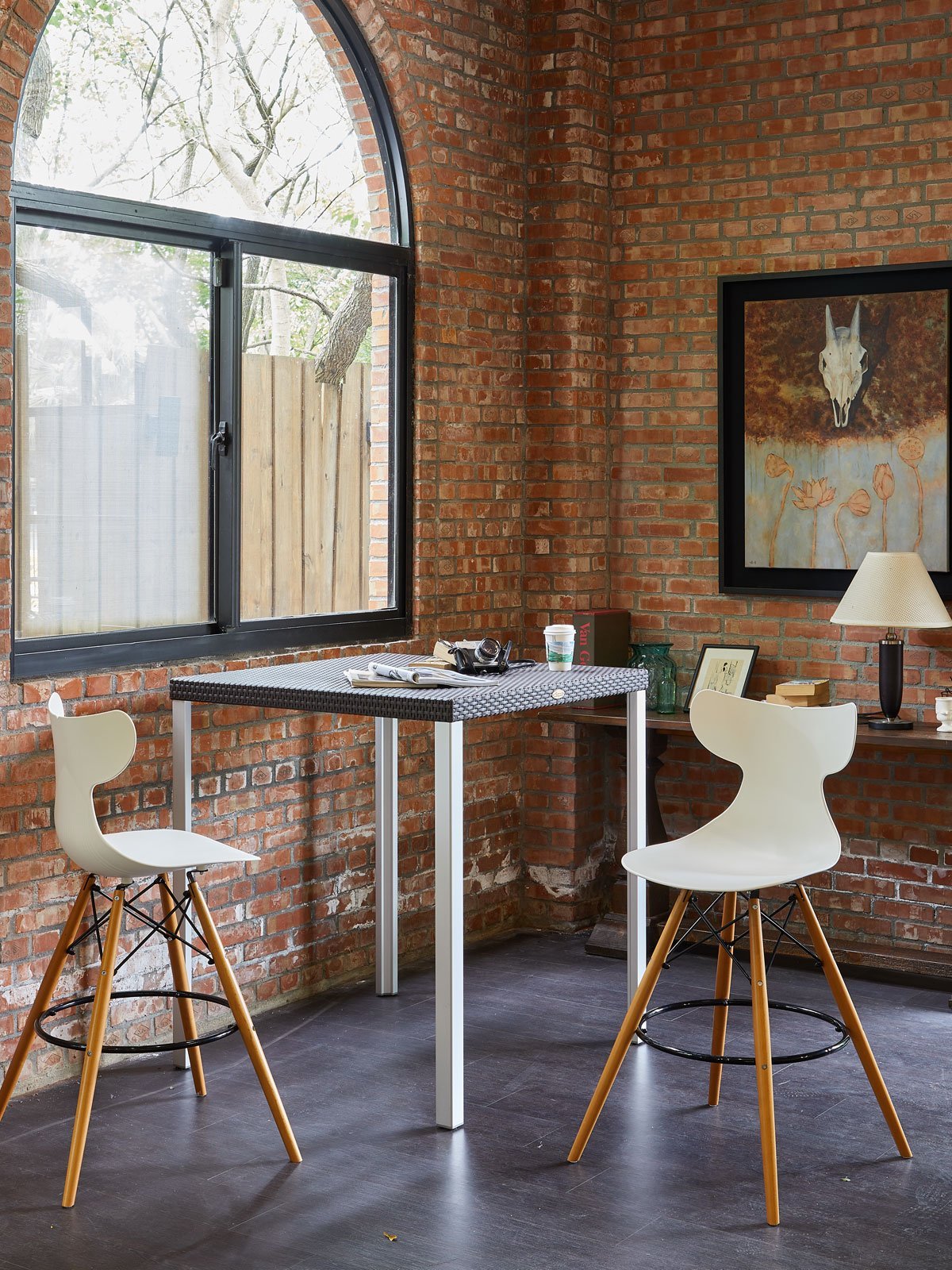 Banco Alto OHV-7065G Whale Barstool Lagoon