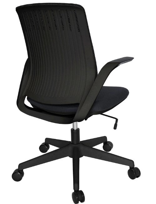 Silla Semi Ejecutiva Whale OHE-100 Negro Offiho