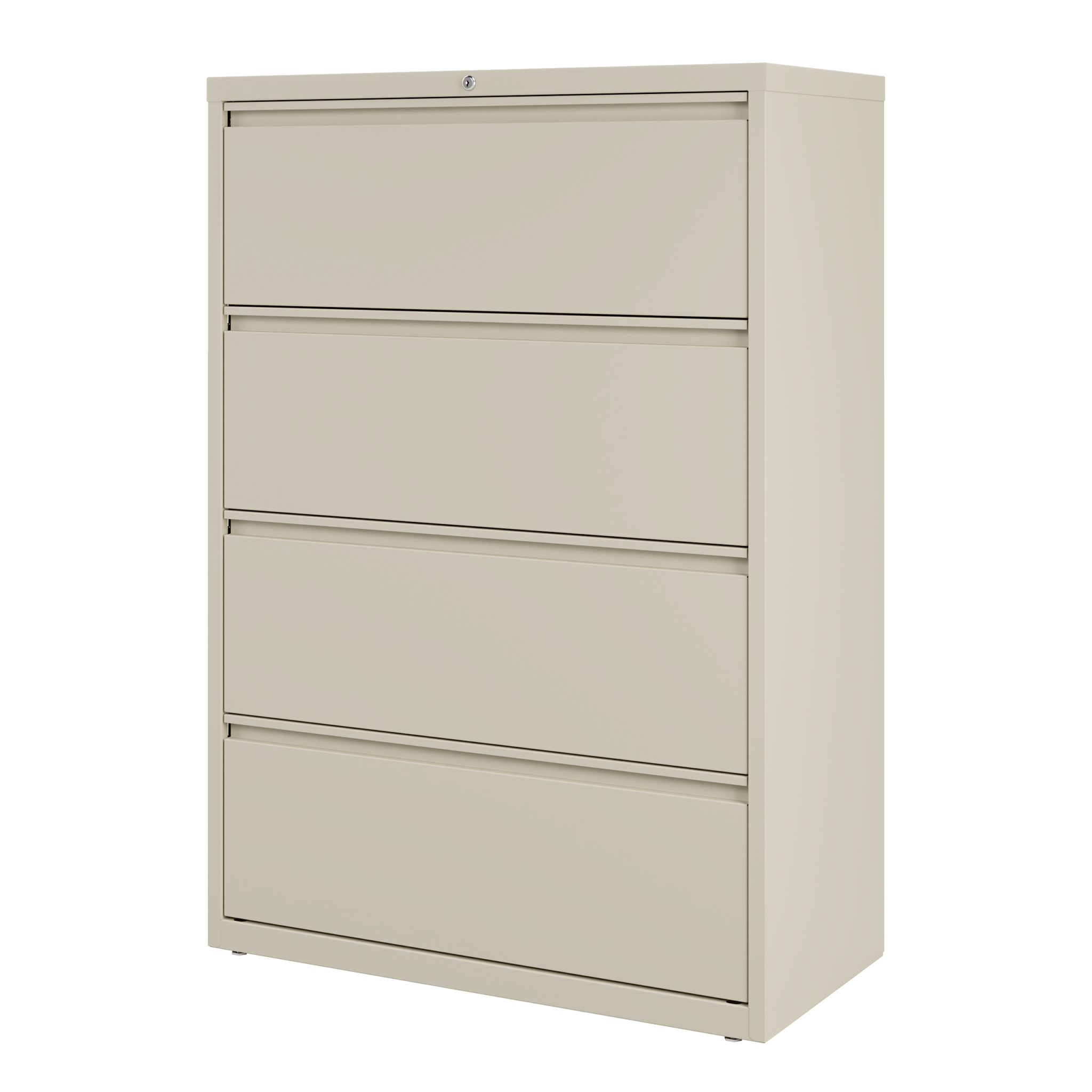 Archivero Metálico Horizontal de 4 Gavetas OFIK 1179