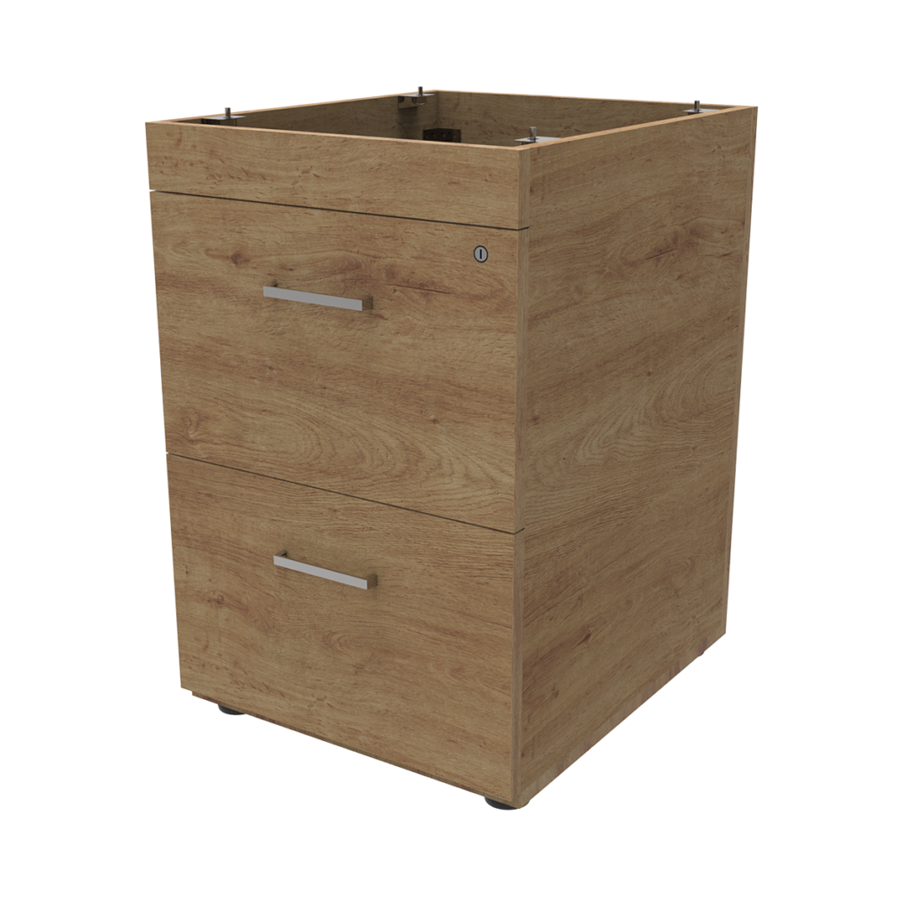 Archivero I-Work 2 Gavetas SIN CUBIERTA 677