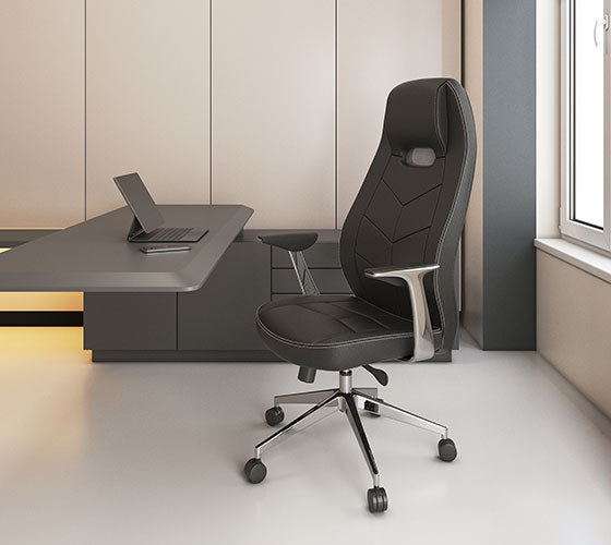 Silla de Dirección Alufsen OHE-405 Offiho