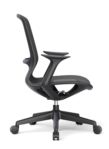 Silla Operativa Rainbow OHE-101 Negro Offiho