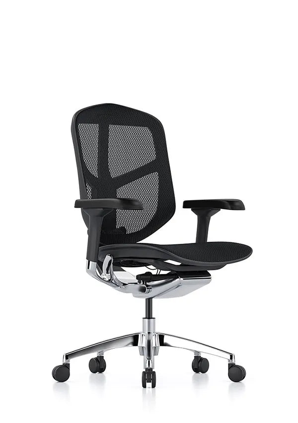 Silla Ejecutiva Enjoy G2 en Mesh Respaldo Bajo RM-9101/NG Reqüiez