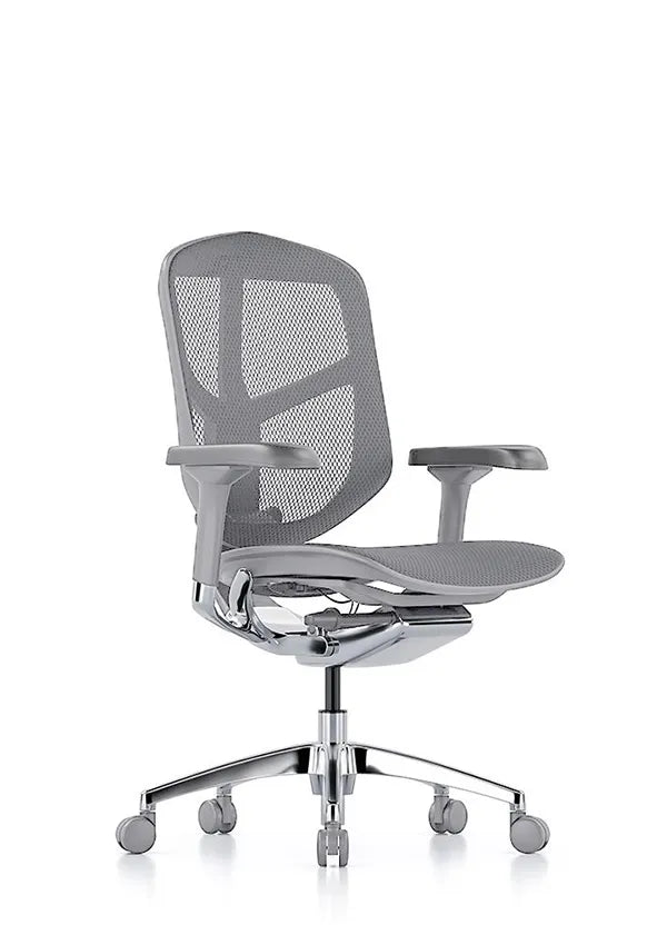 Silla Ejecutiva Enjoy G2 en Mesh Respaldo Bajo RM-9101/GR Reqüiez