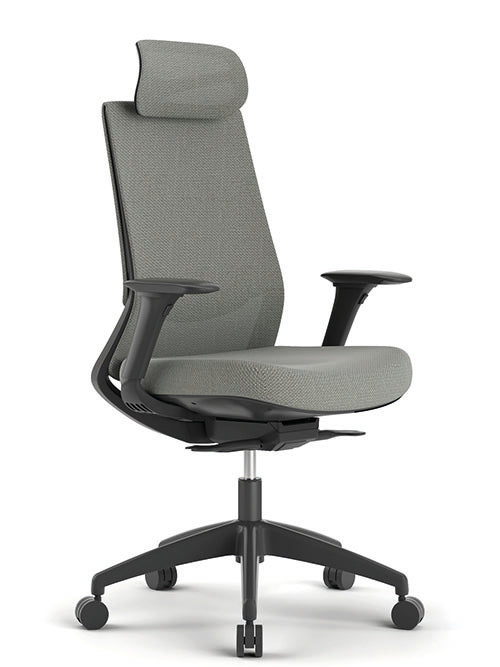 Silla Ejecutiva Respaldo Alto Royal Negro Techno