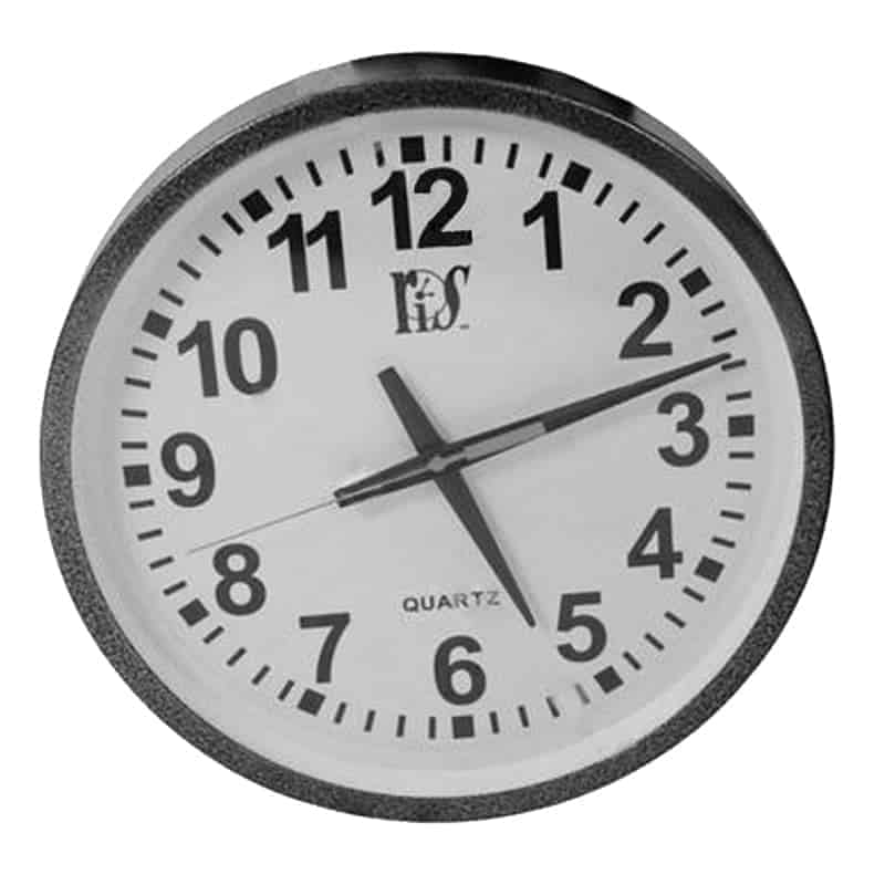 Reloj de Pared 43cm Gris Industrial OFIK 395